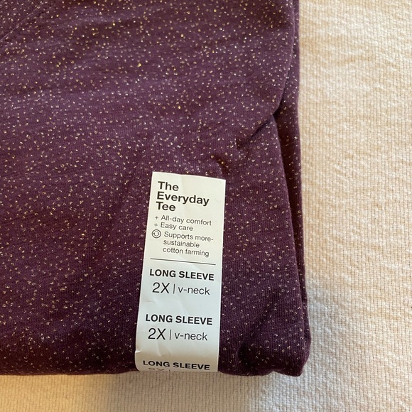 Sonoma The Everyday Tee-Womens 2X - Picture 2 of 5